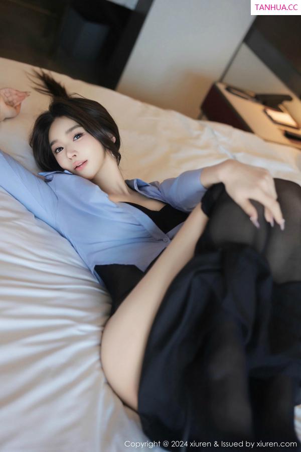   [XiuRen]高清写真图 2024.12.13 No.9591 Candy糖糖 黑丝美腿第26张图片
